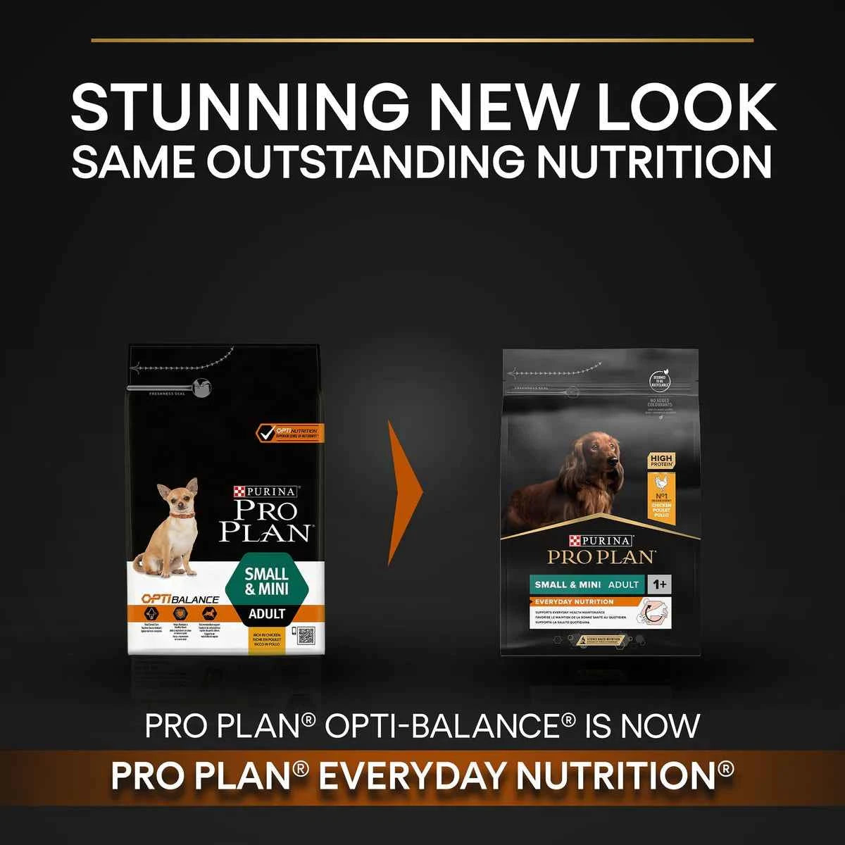 PRO PLAN Small & Mini Adult with OPTIBALANCE®, Rich in Chicken Dry Dog Food - 3 KG
