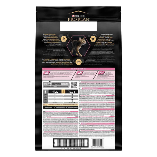 PRO PLAN Delicate Adult -OPTIDIGEST- Rich in Turkey Dry Cat Food - 1.5 KG