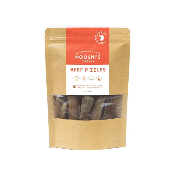 Nooshi's Nibbles Beef Pizzles 8 pieces