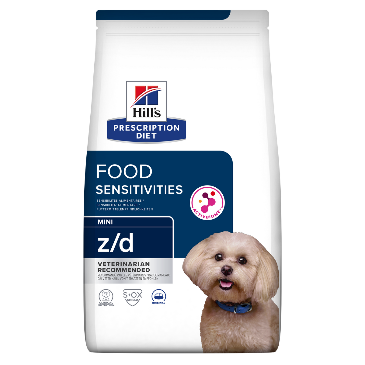 Hill's Prescription Diet z/d Sensitivities Small Bites Dry Dog Food 1kg