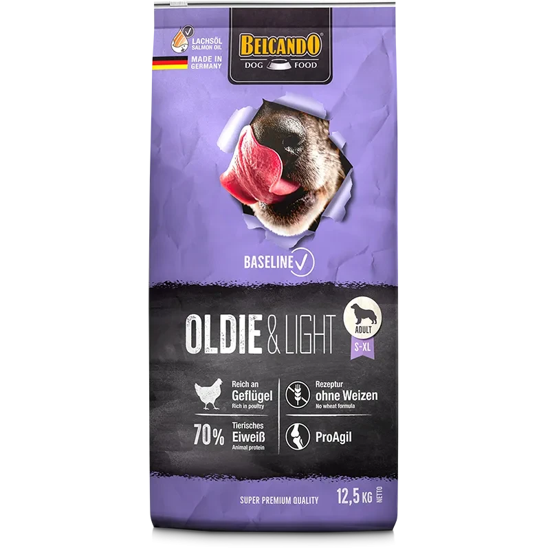 Belcando Baseline Oldie & Light Adult Dogs 12.5kg