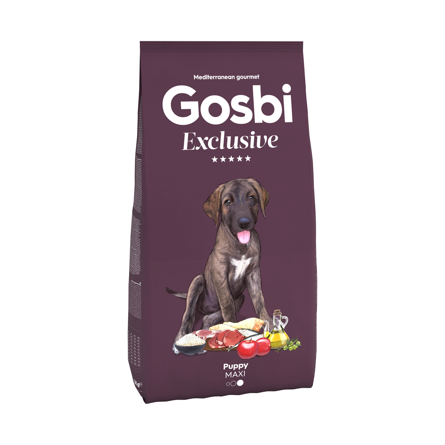 digestibility and optimal nutritional values that strengthen the dog’s health and well-being. With Gosbi Exclusive Puppy Maxi 3kg the main ingredient, with Formula.