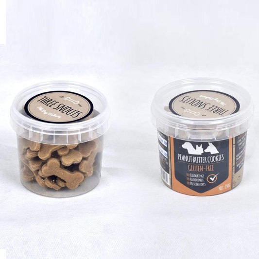 Three Snouts Peanut Butter Cookies 150g