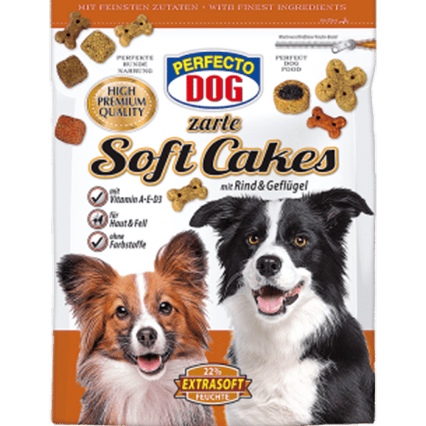 Perfecto Dog Soft Cakes with Beef & Poultry 150g