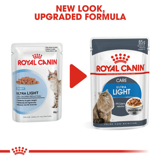 Royal Canin Ultra Light in Gravy (85gm\ Pouch)