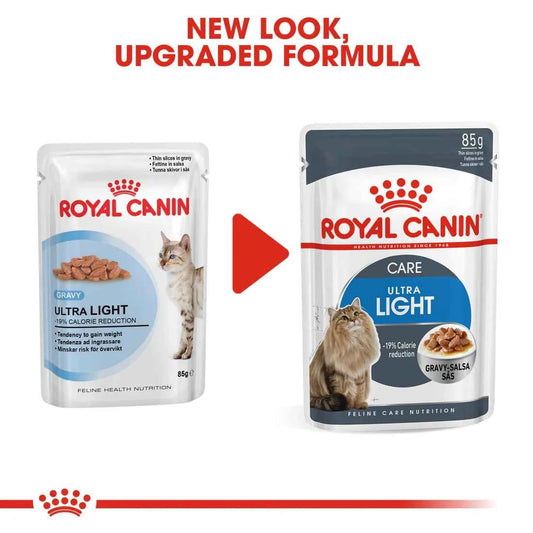 Royal Canin Ultra Light in Gravy (85gm\ Pouch)