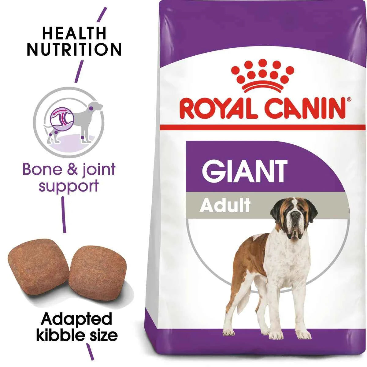 Royal Canin Giant Adult 15KG Dry food for giant active dogs. Adult weight from 45 kg and over over 18\24 months