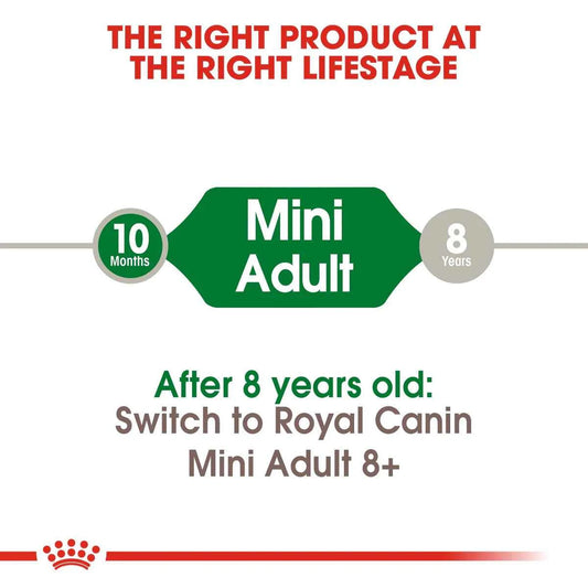 Royal Canin Mini Adult (2KG) - Dry food for small dogs up to 10 KG - form 10 months to 8 years