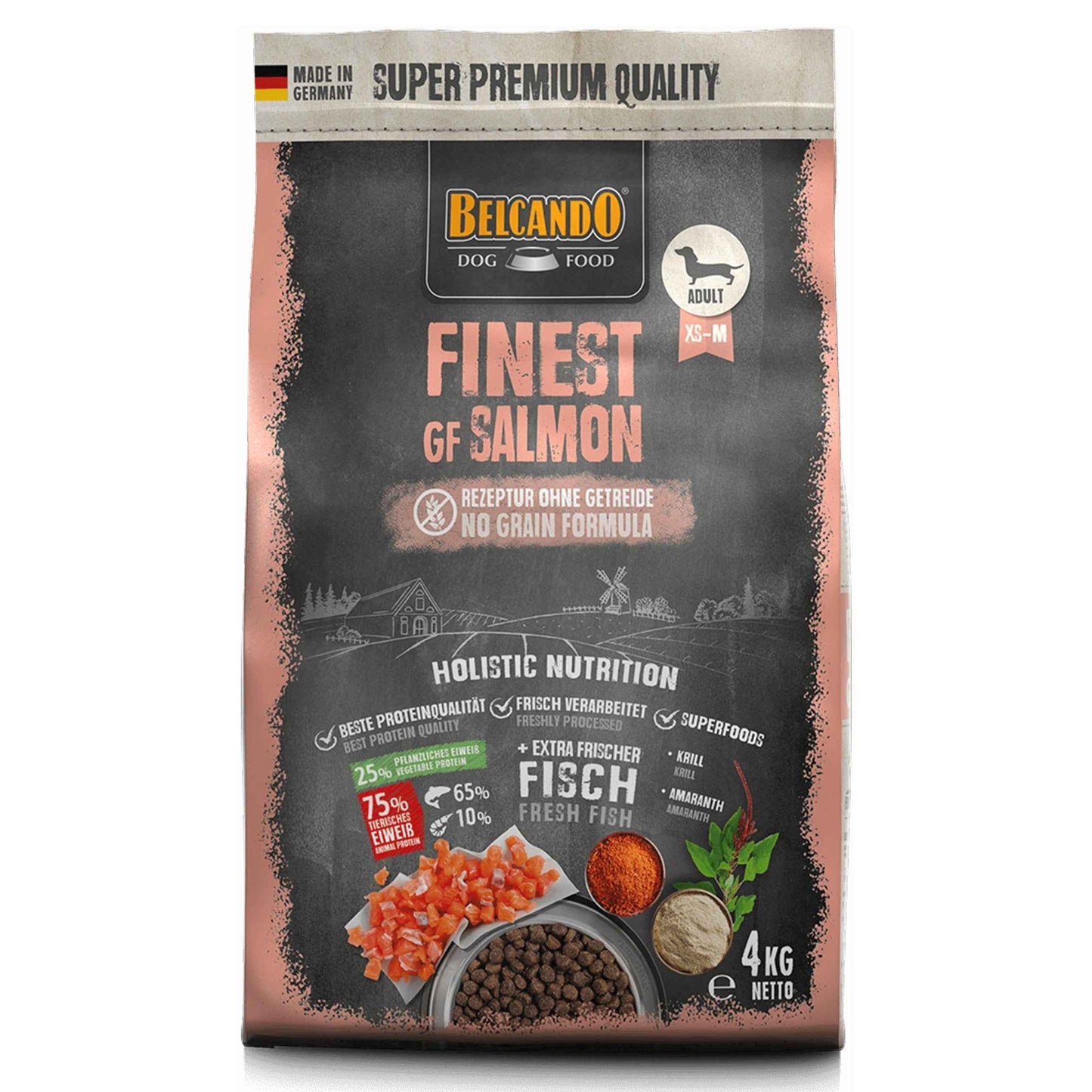Belcando FINEST GRAIN FREE SALMON-4KG