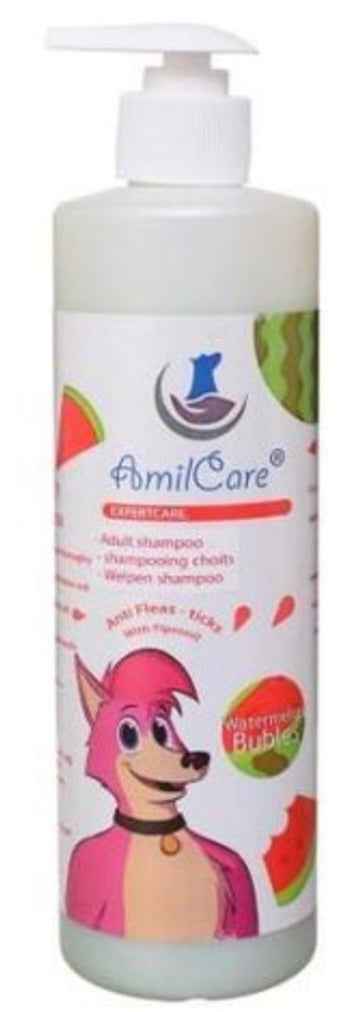AmilCare Anti Flea and Tick Shampoo - Watermelon Bubles 500ml