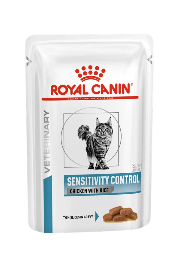 Royal Canin Feline Sensitivity Control – chicken & rice (85 gm\ Pouch)