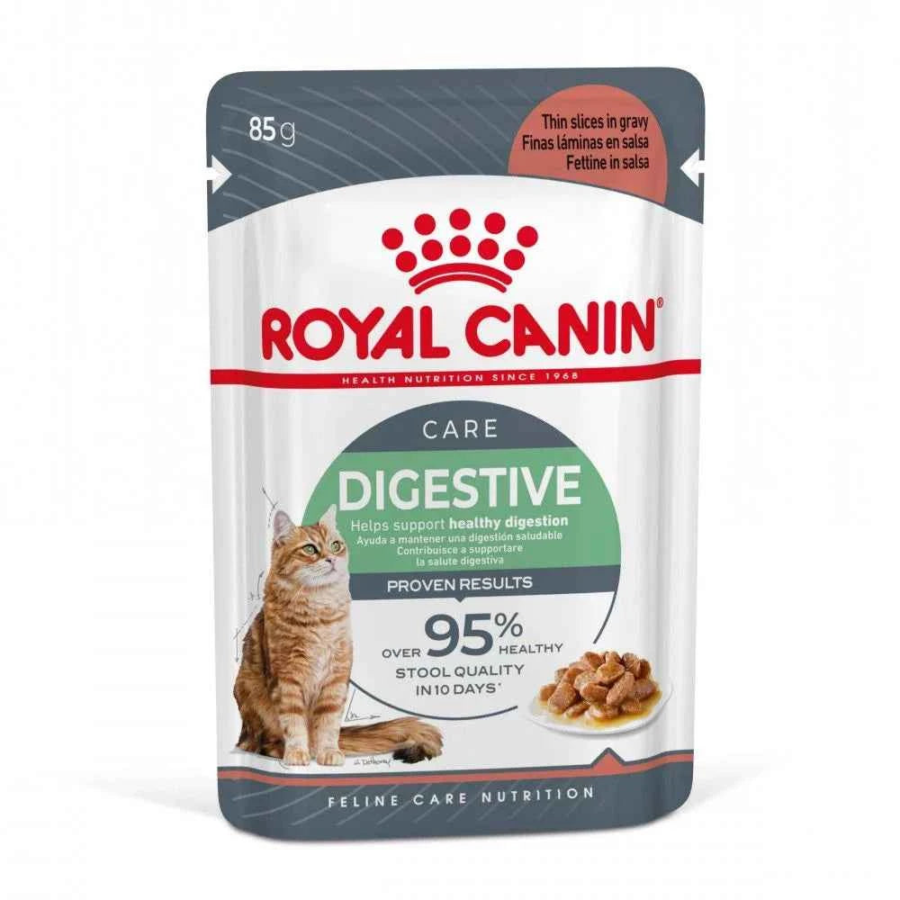 Royal Canin Digestive Care Wet Cat Food - Thin Slices in Gravy 85g