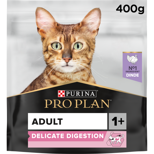 Purina pro plan delicate adult Cat Rich in Turkey Dry Food 400G