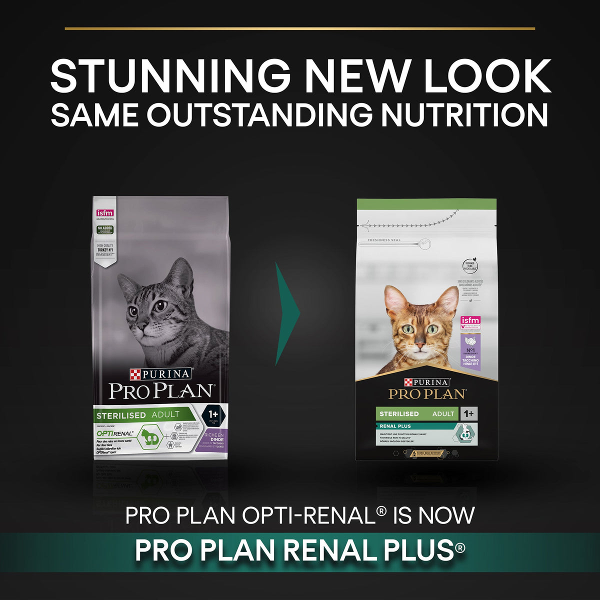 PURINA PRO PLANSterilised Adult RENAL PLUS, Rich in Turkey 10 KG