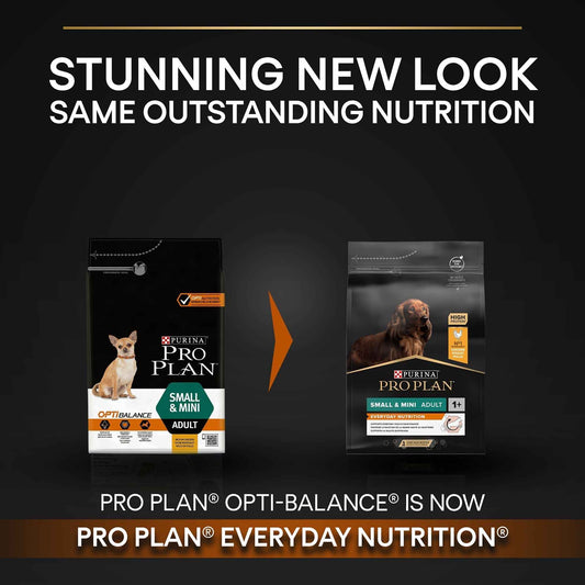 PURINA PRO PLANSmall & Mini Adult with OPTIBALANCE®, Rich in Chicken Dry Dog Food - 3 KG