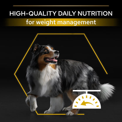 PURINA PRO PLANAll Sizes Adult Light / Sterilised with OPTIWEIGHT®, Rich in Chicken Dry Dog Food - 14 KG