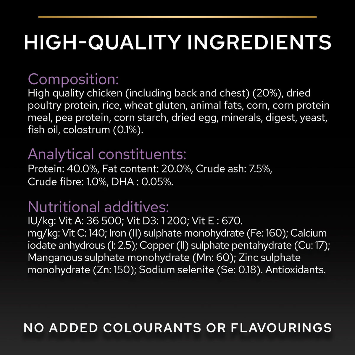 PURINA PRO PLANKitten Healthy Start - Chicken 3 KG