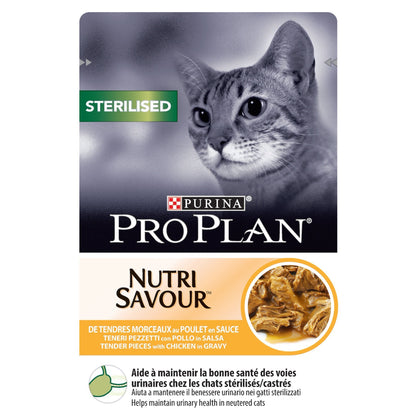 PURINA PRO PLANSterilised Nutri Savour™ with Chicken in Gravy 85g