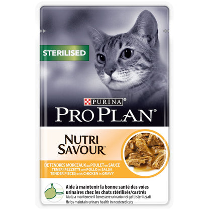 PURINA PRO PLANSterilised Nutri Savour™ with Chicken in Gravy 85g