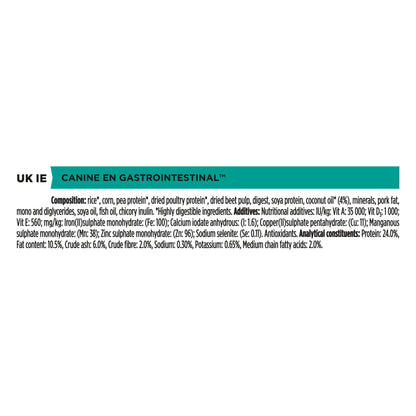 PURINA PRO PLANVETERINARY DIETS EN Gastrointentinal Dry Dog food 1.5kg