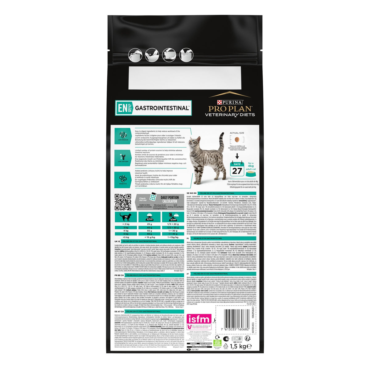 PURINA PRO PLANVETERINARY DIETS EN Gastrointestinal Dry Cat food 1.5K