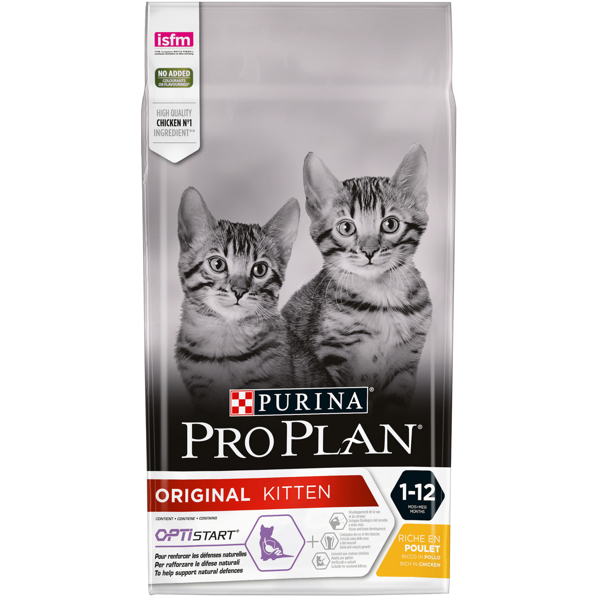 PURINA PRO PLANOriginal Kitten 1-12 months Rich in chicken - 1.5 KG