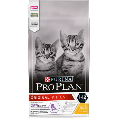PURINA PRO PLANOriginal Kitten 1-12 months Rich in chicken - 1.5 KG