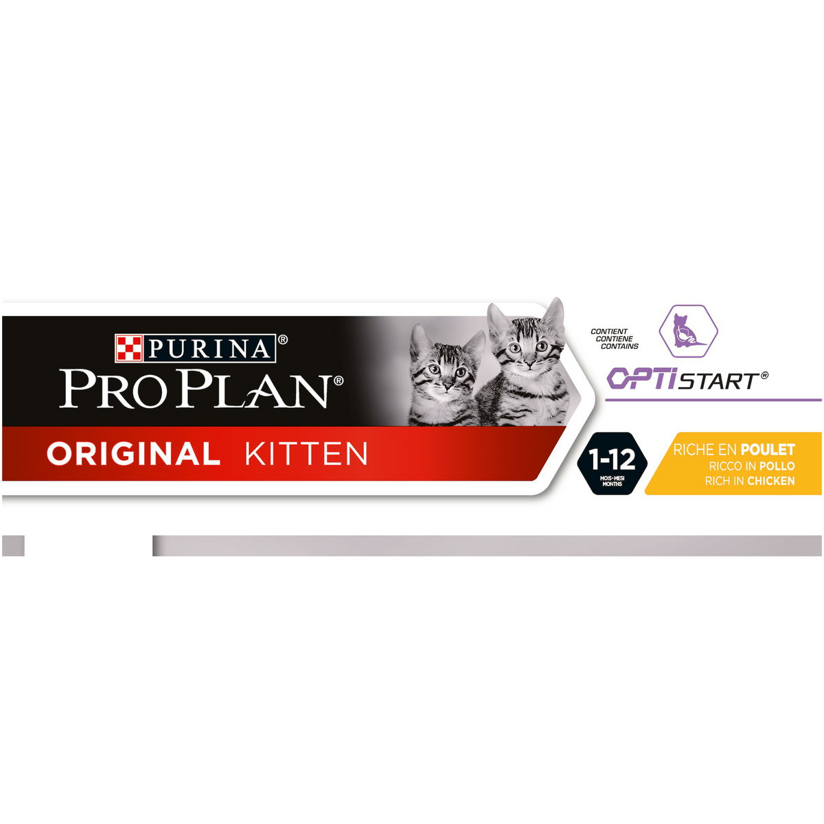 PURINA PRO PLANOriginal Kitten 1-12 months Rich in chicken - 1.5 KG