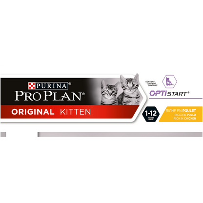 PURINA PRO PLANOriginal Kitten 1-12 months Rich in chicken - 1.5 KG