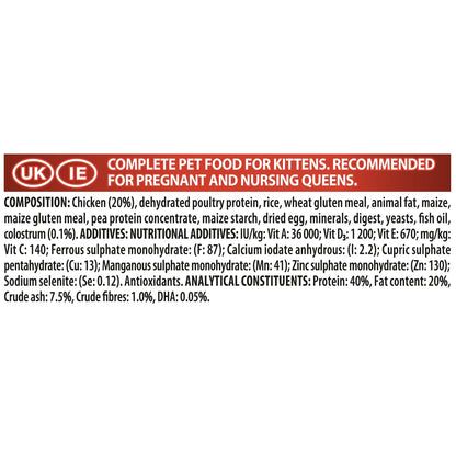PURINA PRO PLANOriginal Kitten 1-12 months Rich in chicken - 1.5 KG