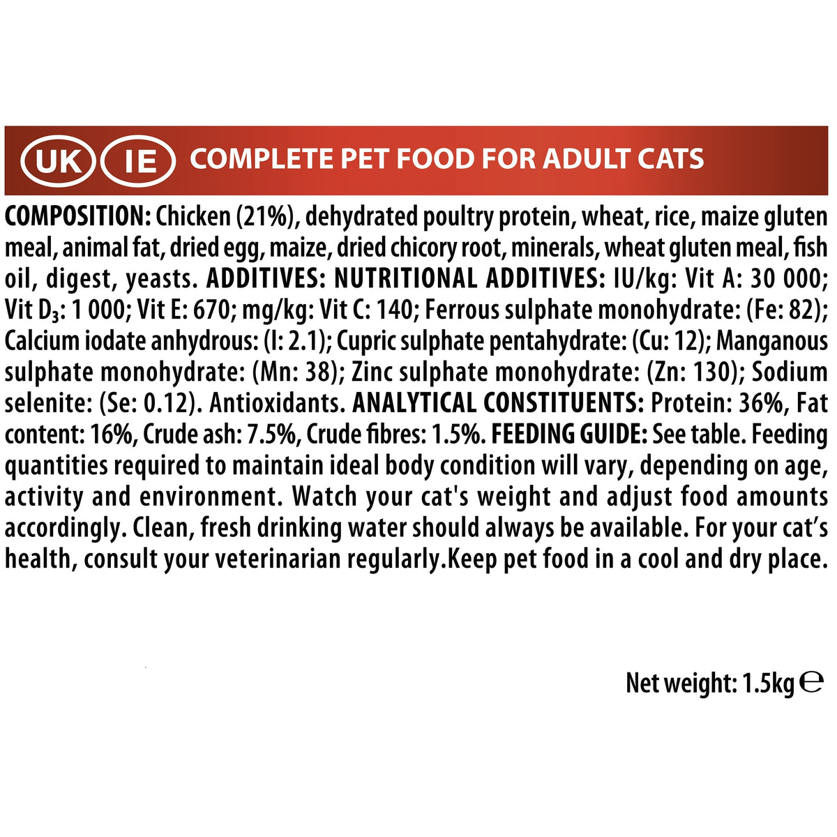 PURINA PRO PLANRenal Plus Original Adult 1+ year Rich in Chicken - 1.5 KG