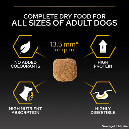 PURINA PRO PLANAll Sizes Adult Light / Sterilised with OPTIWEIGHT®, Rich in Chicken Dry Dog Food - 3 KG