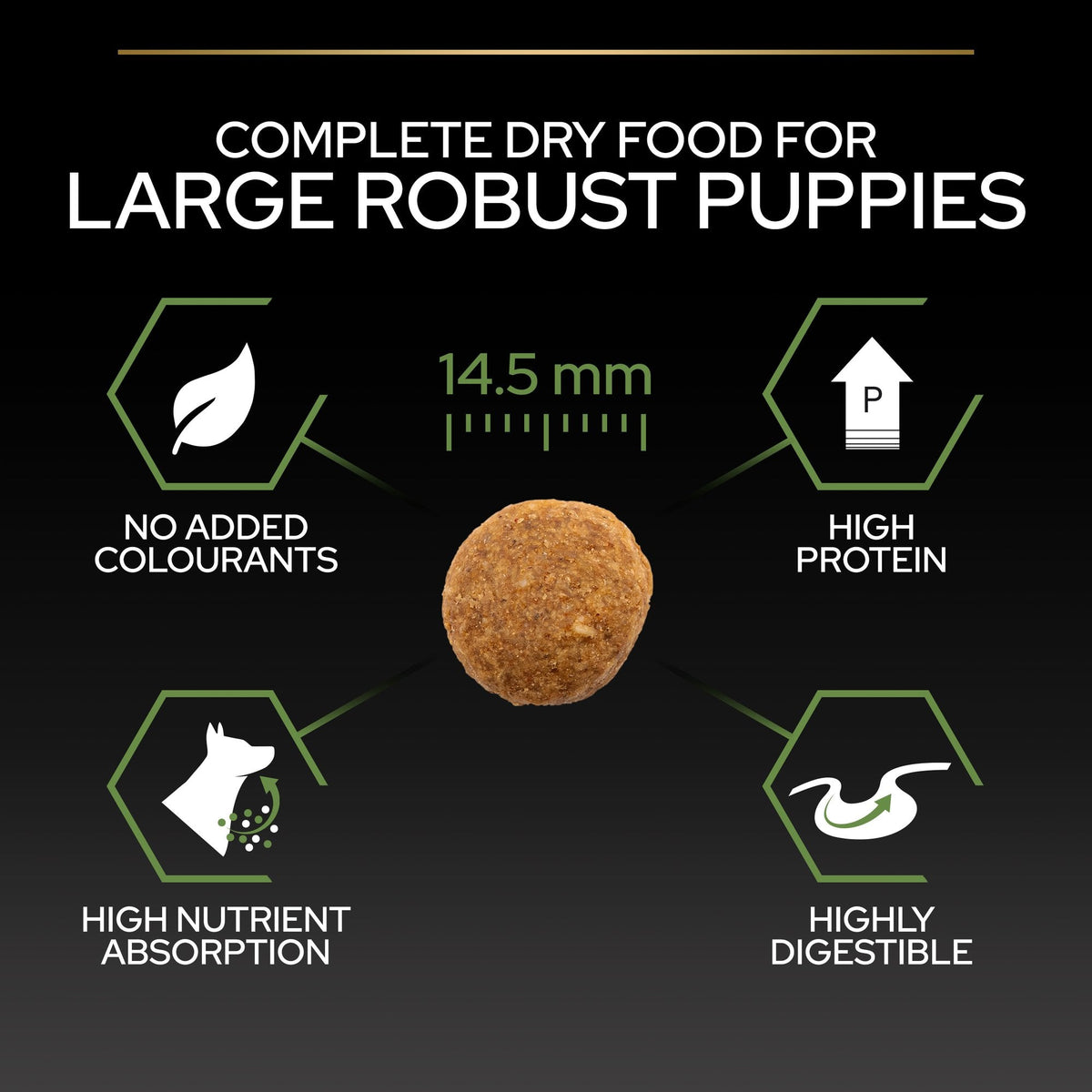 PURINA PRO PLANLarge Robust Puppy with OPTISTART® Rich in Chicken Dry Food - 3 KG