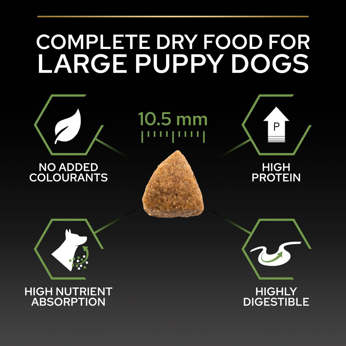 PURINA PRO PLANLarge Puppy Athletic with OPTISTART® Dry Dog Food Rich in Chicken - 3 KG