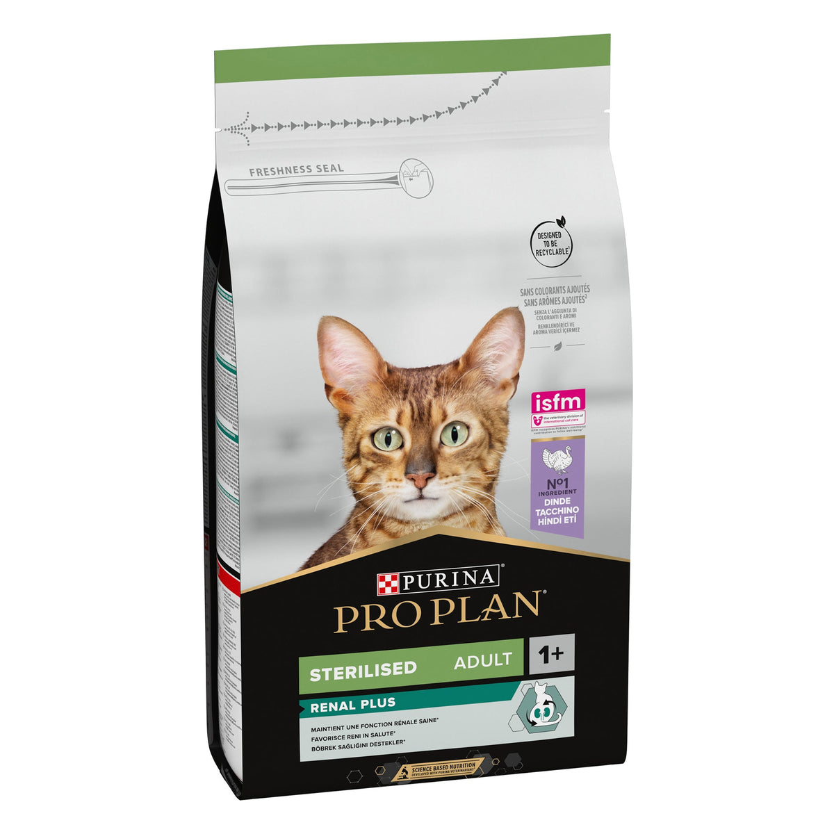 PURINA PRO PLANSterilised Adult RENAL PLUS, Rich in Turkey 10 KG