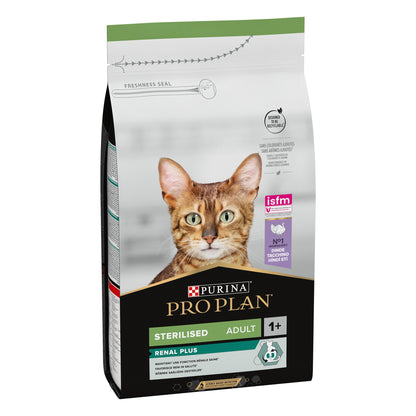 PURINA PRO PLANSterilised Adult RENAL PLUS, Rich in Turkey 10 KG
