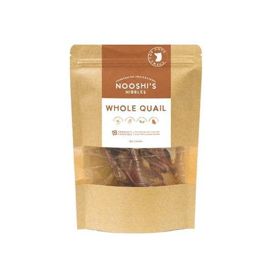 Nooshi's Nibbles 2 whole quails