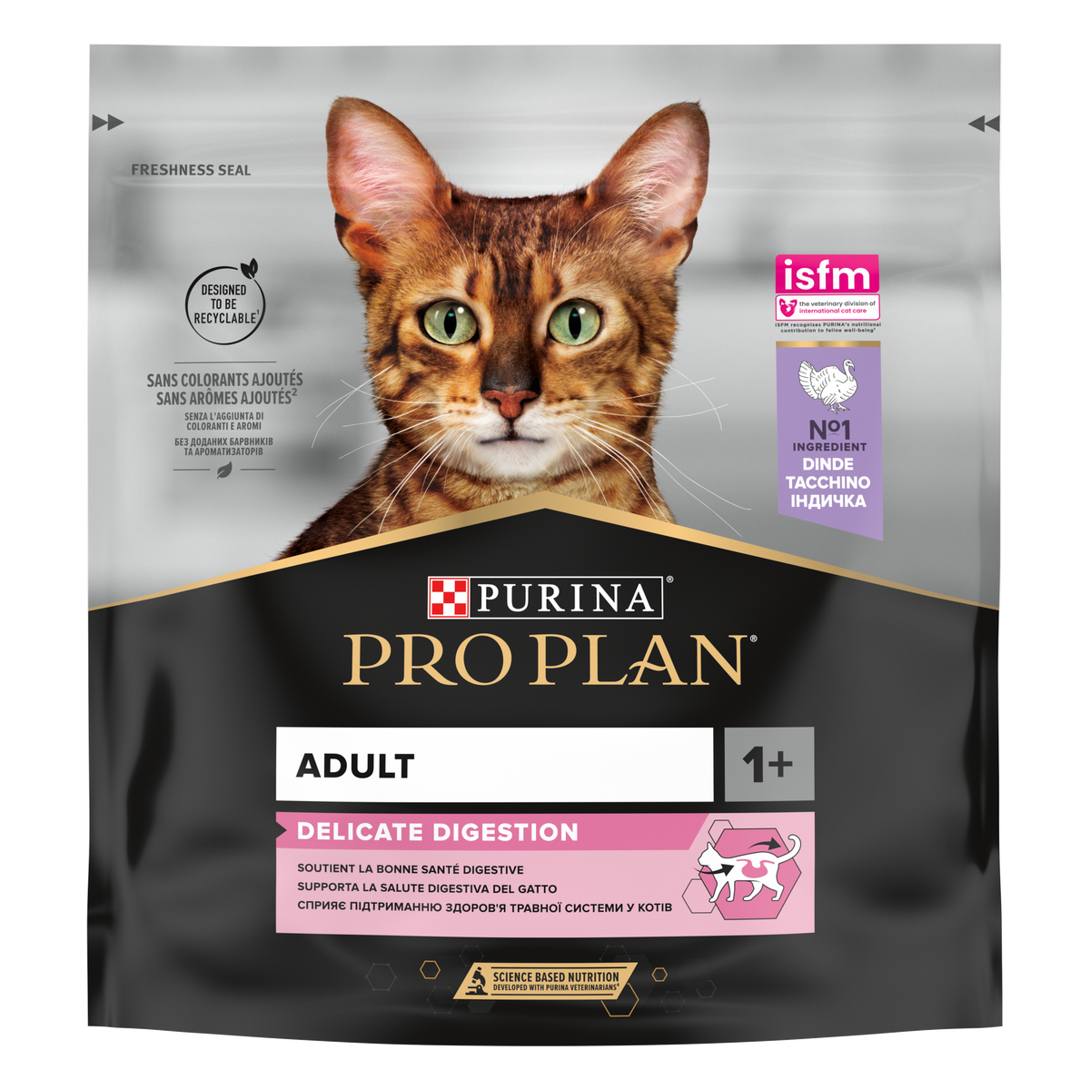 Purina pro plan delicate adult Cat Rich in Turkey Dry Food 400G