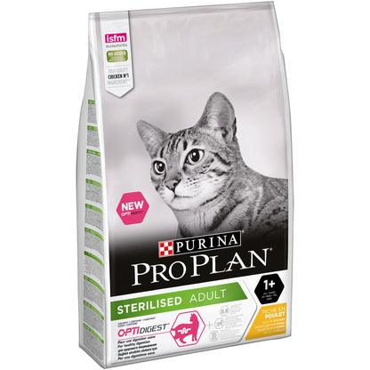 PURINA PRO PLANSterilised Adult DELICATE DIGESTION, Rich in Chicken 10 KG