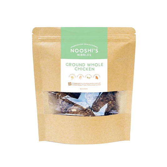 Nooshi's Nibbles Ground Chicken 8 Pieces