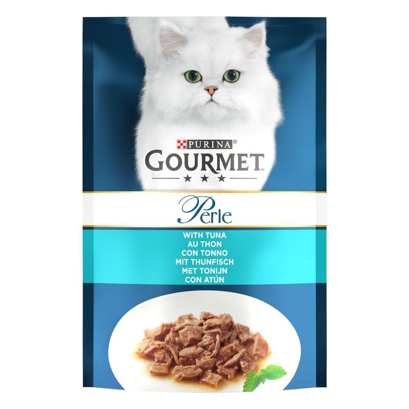 Purina Gourmet Perle With Tuna Wet Cat Food 85g Pouch Egypt