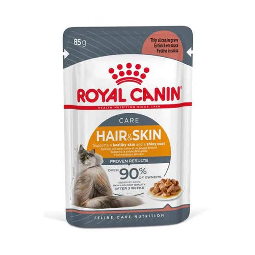 Royal Canin Hair &amp; Skin in Gravy 85g