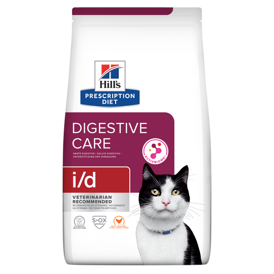 Hill's - Prescription Diet i/d Digestive Care Cat Dry Food Chicken Flavour 3kg
