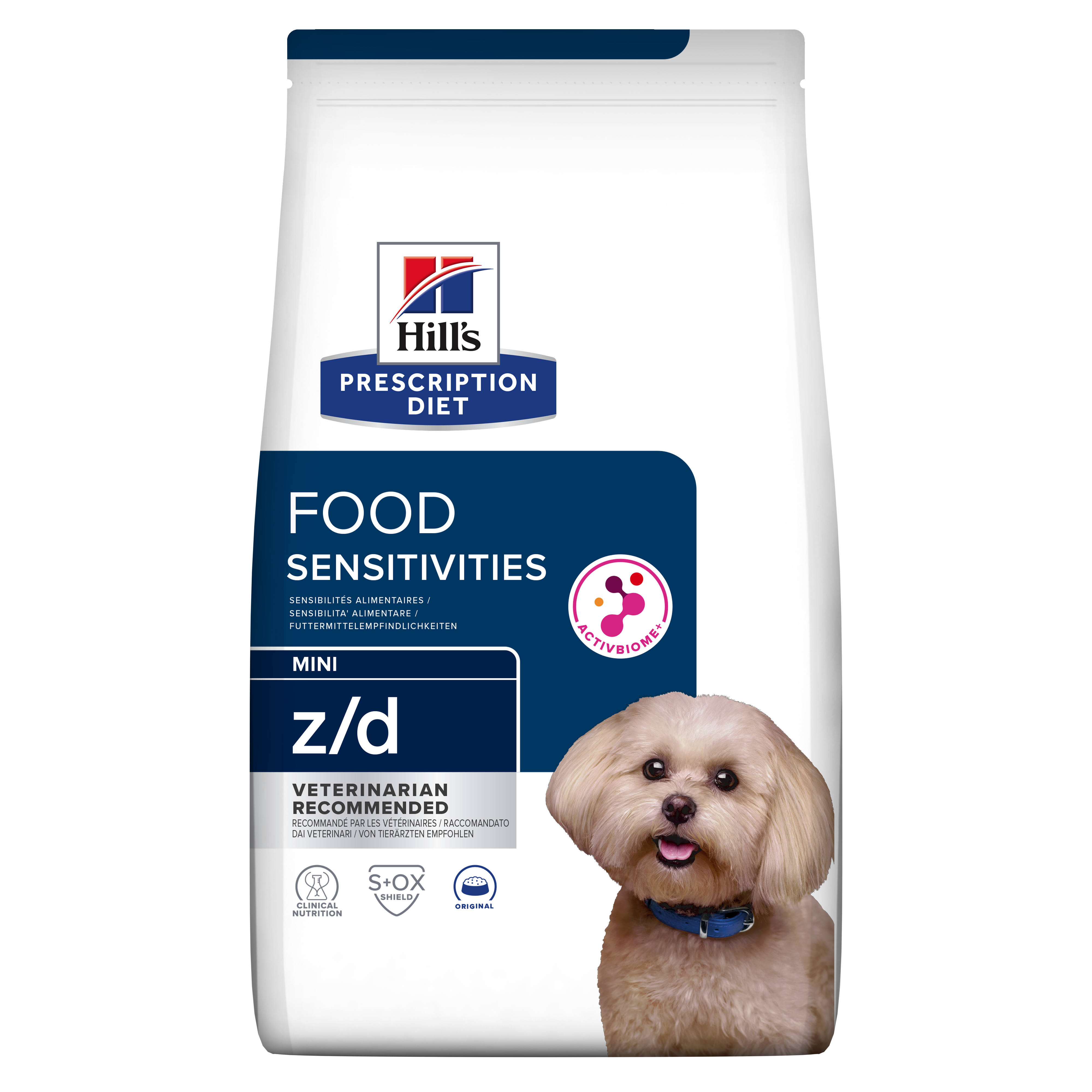 Hill's Prescription Diet z/d Sensitivities Small Bites Dry Dog Food 1k