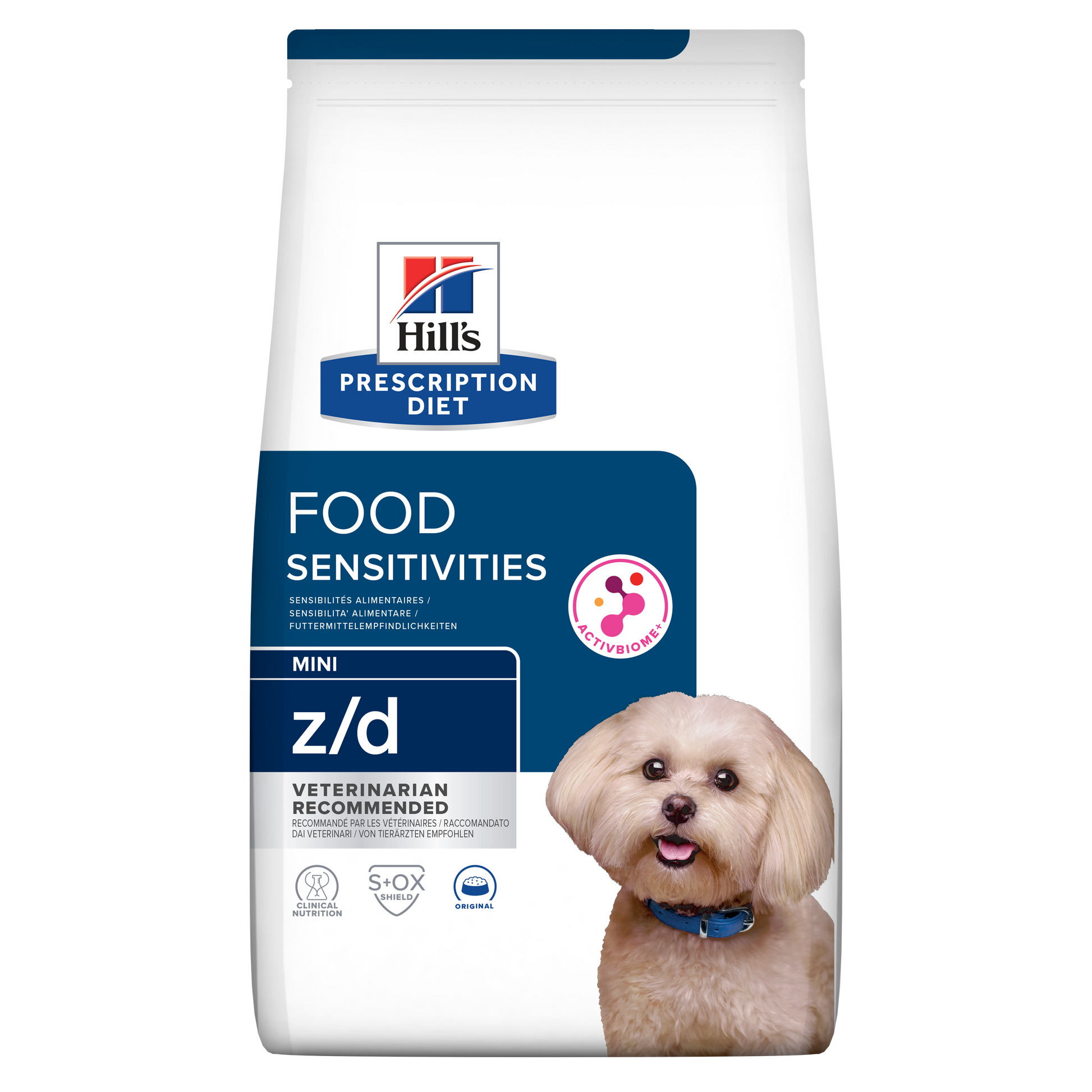 Hill's Prescription Diet z/d Sensitivities Small Bites Dry Dog Food 1k