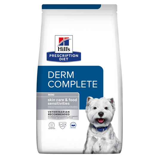 Hill's Prescription Diet Derm Complete Mini Dry Dog Food 1kg