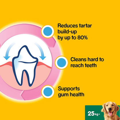 Pedigree Dentastix - Daily Oral Care - 7 Sticks - Large 25+kg