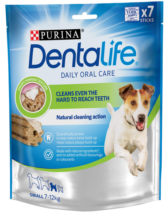 PURINA DENTALIFE DAILY ORAL CARE | SMALL DOG TREATS 115G
