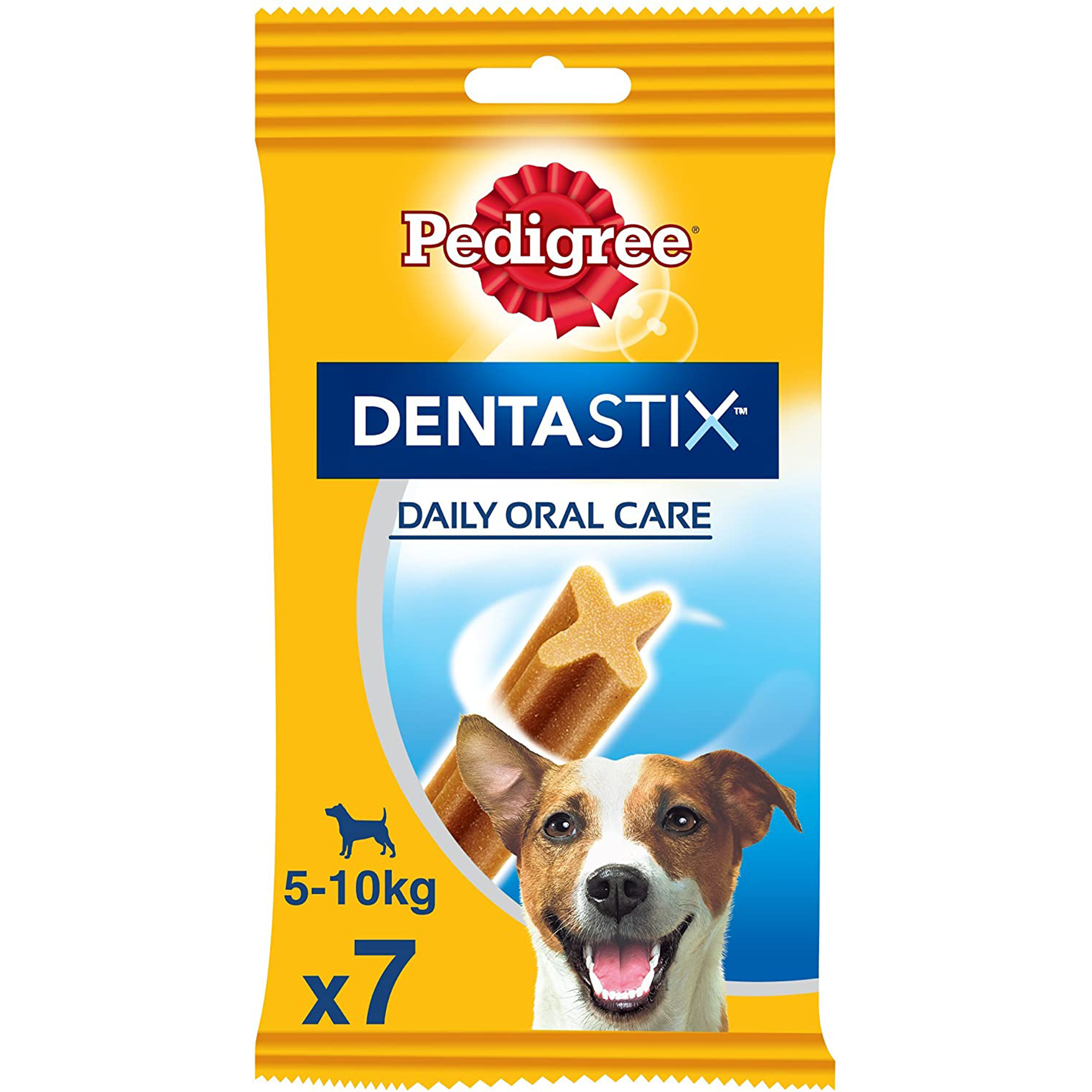 Pedigree Dentastix Daily Oral Care | 7 Sticks | Small 5-10kg