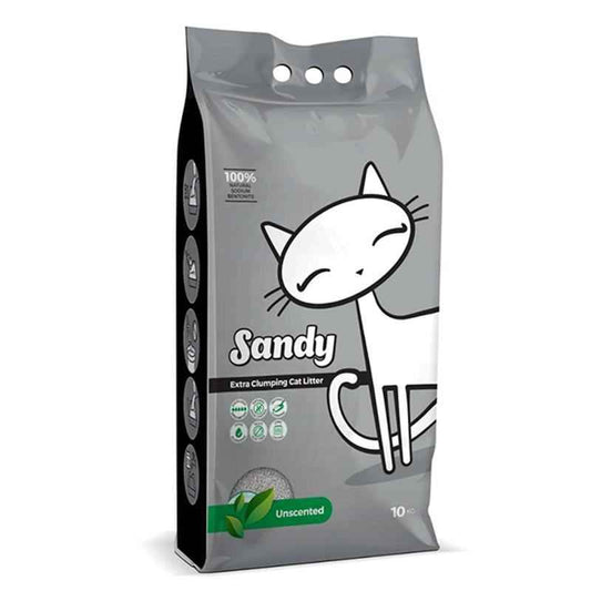 Sandy Extra Clumping Cat Litter Unscented 10kg